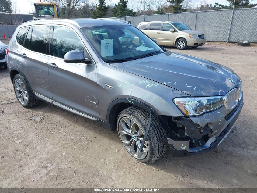 2015 BMW X3 XDRIVE35I - 5UXWX7C55F0K34390