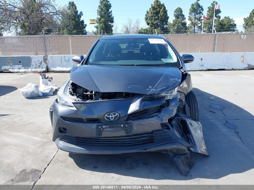 2022 Toyota Prius Le VIN: JTDKAMFU4N3177258 Lot: 39148811