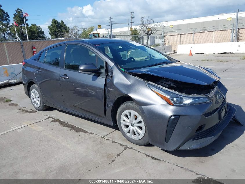 2022 Toyota Prius Le VIN: JTDKAMFU4N3177258 Lot: 39148811