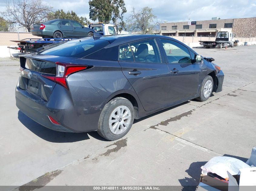 2022 Toyota Prius Le VIN: JTDKAMFU4N3177258 Lot: 39148811