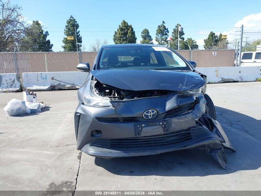 2022 Toyota Prius Le VIN: JTDKAMFU4N3177258 Lot: 39148811