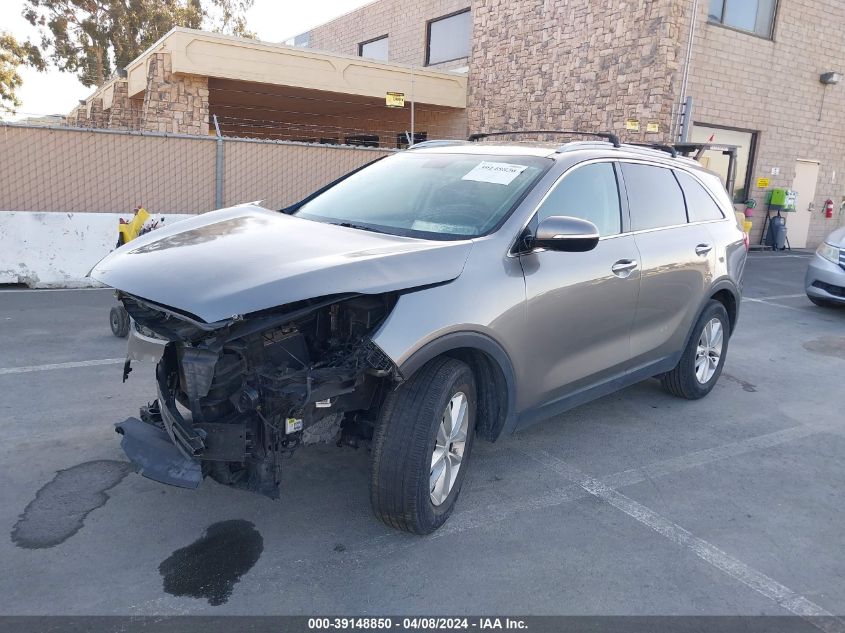 5XYPG4A34HG262555 2017 Kia Sorento 2.4L Lx