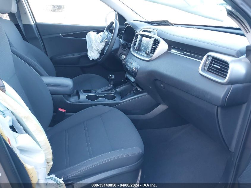 5XYPG4A34HG262555 2017 Kia Sorento 2.4L Lx