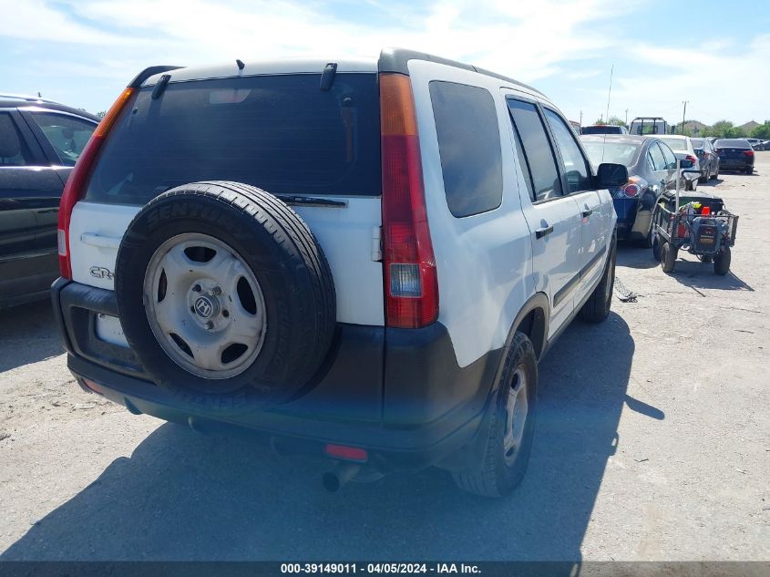 2003 Honda Cr-V Lx VIN: JHLRD68413C003582 Lot: 39149011