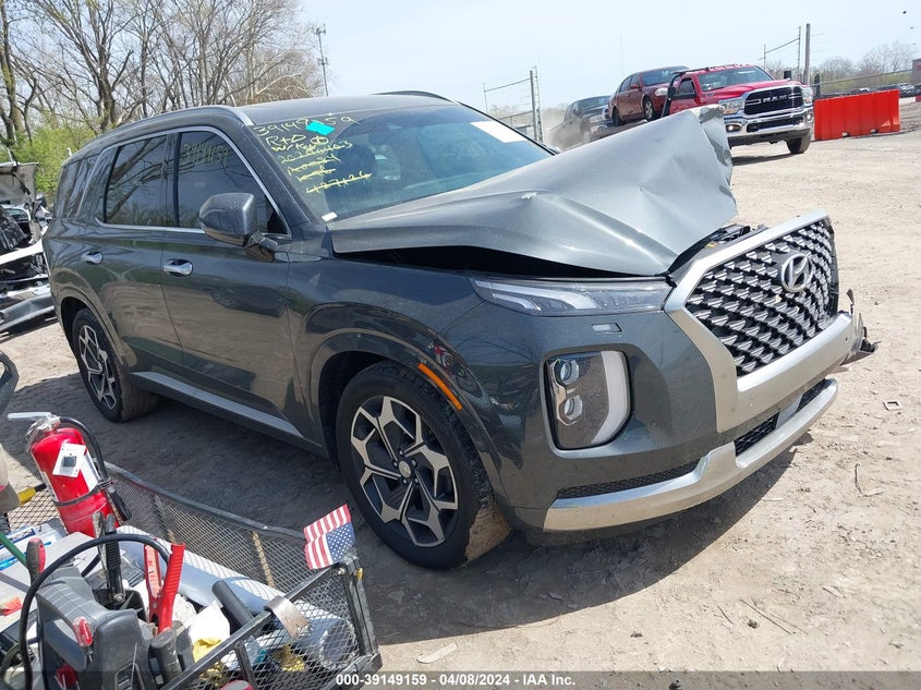 2022 Hyundai Palisade Calligraphy VIN: KM8R7DHEXNU427126 Lot: 39149159