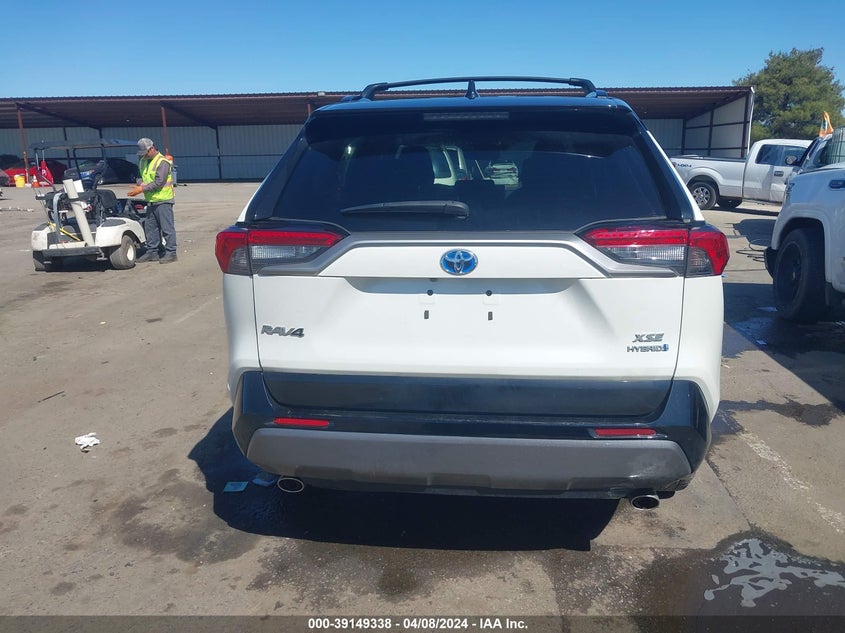 2021 TOYOTA RAV4 XSE HYBRID - 4T3E6RFV4MU053216