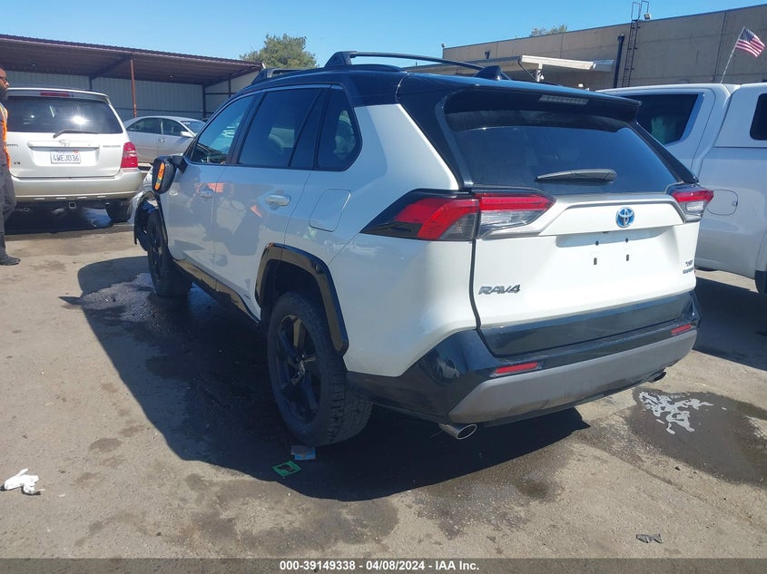 2021 TOYOTA RAV4 XSE HYBRID - 4T3E6RFV4MU053216