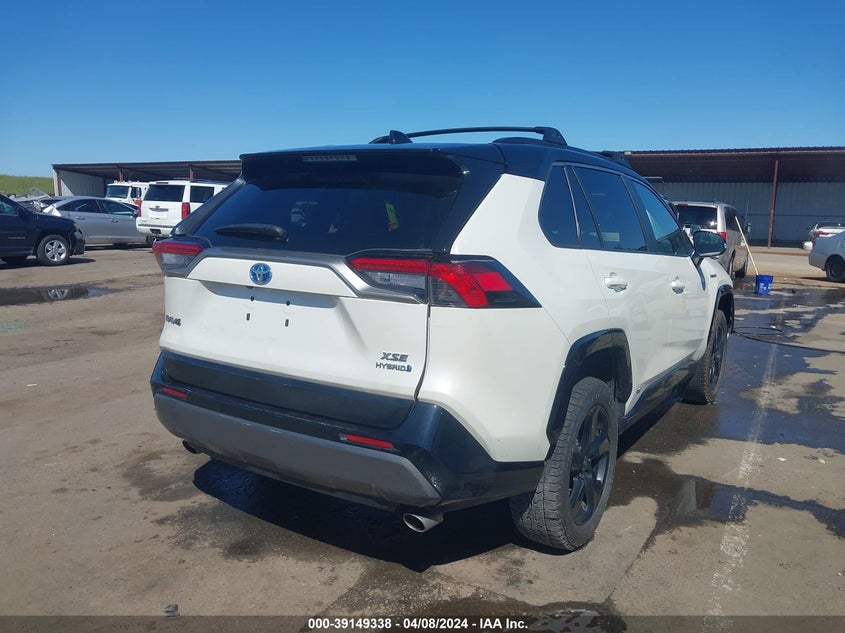 2021 TOYOTA RAV4 XSE HYBRID - 4T3E6RFV4MU053216