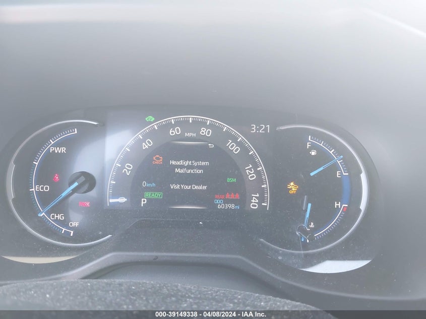 2021 TOYOTA RAV4 XSE HYBRID - 4T3E6RFV4MU053216