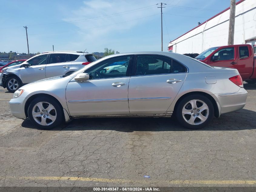 2005 Acura Rl 3.5 VIN: JH4KB16595C008212 Lot: 39149347