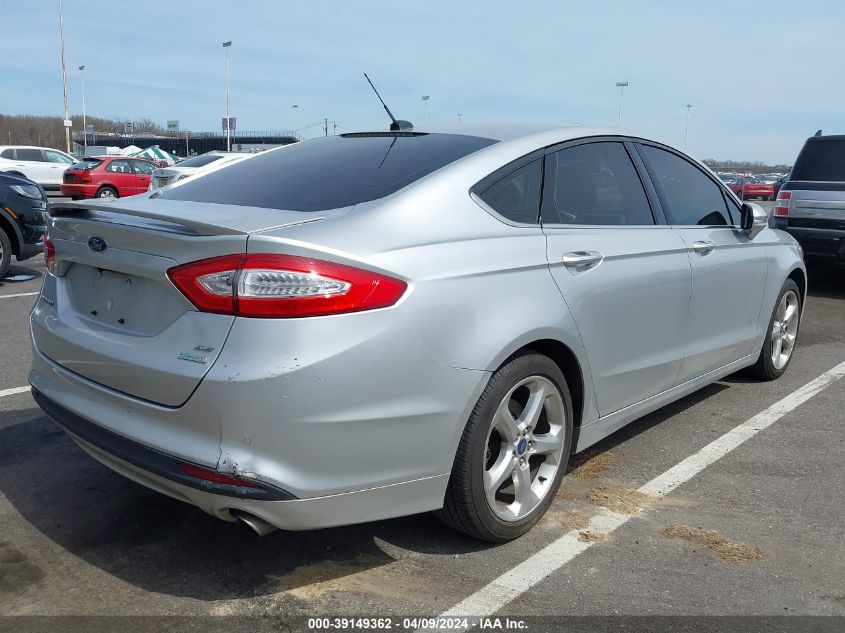 2014 Ford Fusion Se VIN: 3FA6P0HD3ER125357 Lot: 39149362