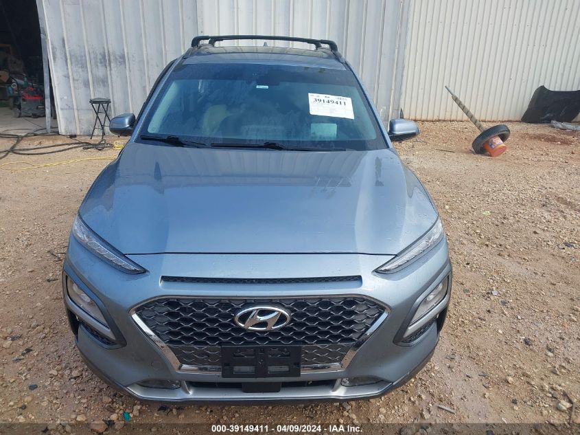 2021 Hyundai Kona Ultimate VIN: KM8K53A59MU638134 Lot: 39149411