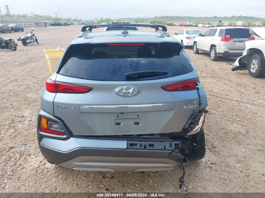 2021 Hyundai Kona Ultimate VIN: KM8K53A59MU638134 Lot: 39149411