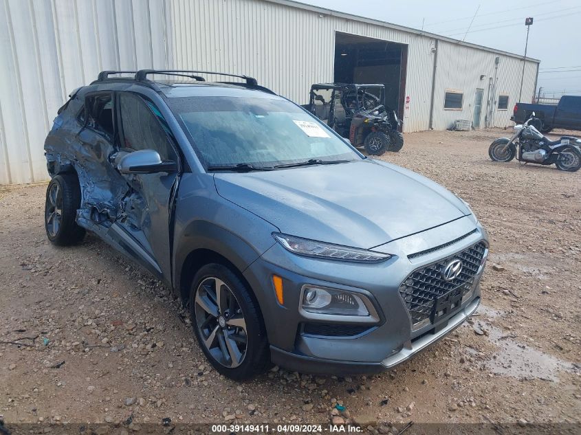 2021 Hyundai Kona Ultimate VIN: KM8K53A59MU638134 Lot: 39149411