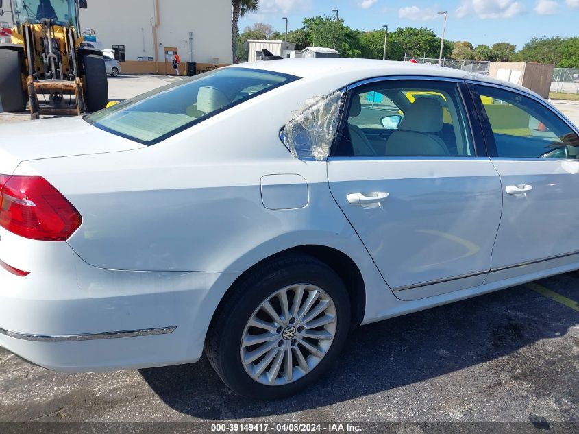 1VWBS7A36GC020053 | 2016 VOLKSWAGEN PASSAT