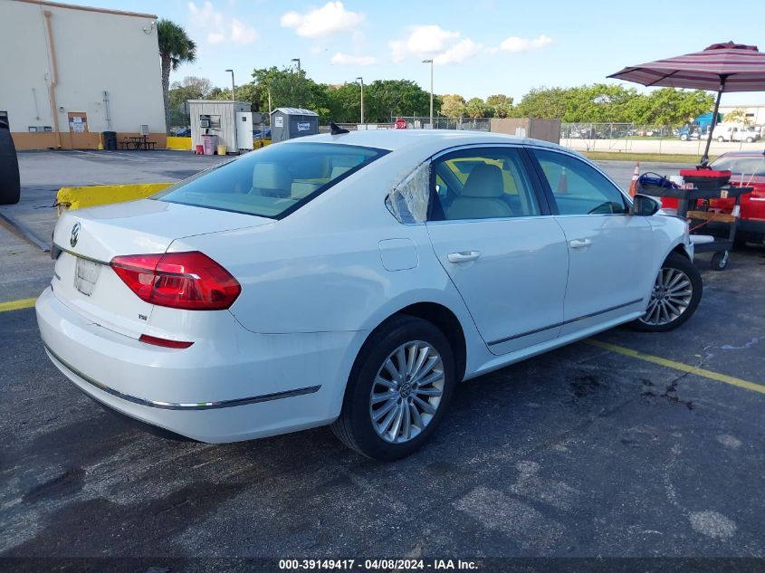 1VWBS7A36GC020053 | 2016 VOLKSWAGEN PASSAT