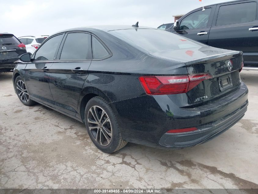 2023 Volkswagen Jetta 1.5T Sport VIN: 3VWBM7BU9PM042421 Lot: 39149455