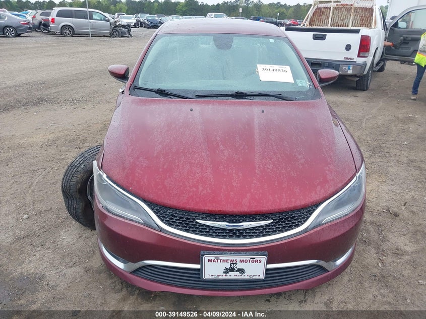 2016 CHRYSLER 200 LIMITED - 1C3CCCAB5GN187730