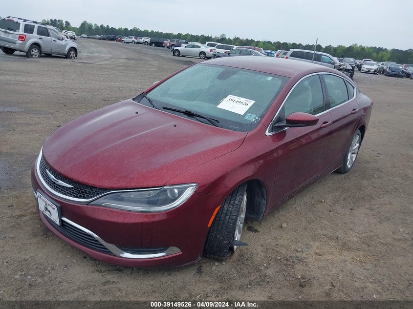 2016 CHRYSLER 200 LIMITED - 1C3CCCAB5GN187730