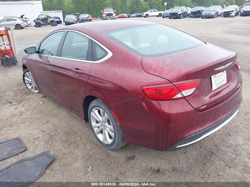 2016 CHRYSLER 200 LIMITED - 1C3CCCAB5GN187730