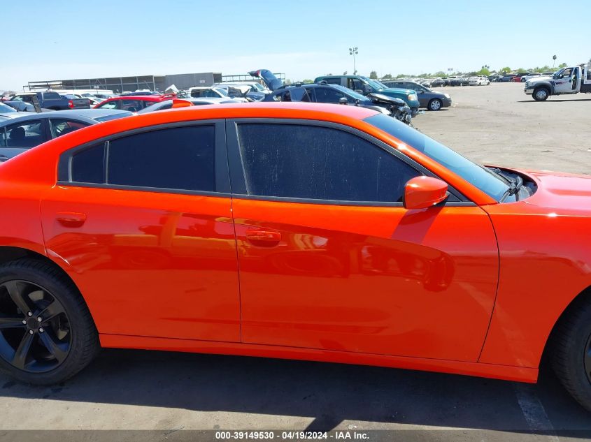 2018 Dodge Charger Sxt Plus Rwd VIN: 2C3CDXHG5JH113598 Lot: 39149530