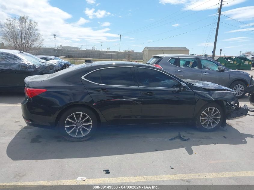 2018 Acura Tlx Tech Pkg VIN: 19UUB1F59JA010026 Lot: 39149553