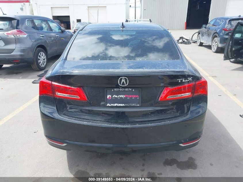 19UUB1F59JA010026 2018 Acura Tlx Tech Pkg