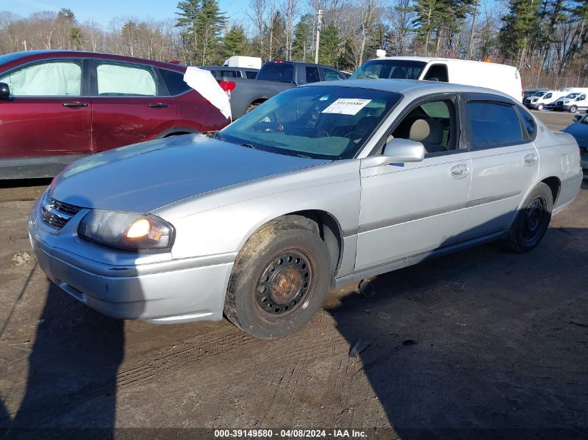 2G1WF52EX29211383 | 2002 CHEVROLET IMPALA