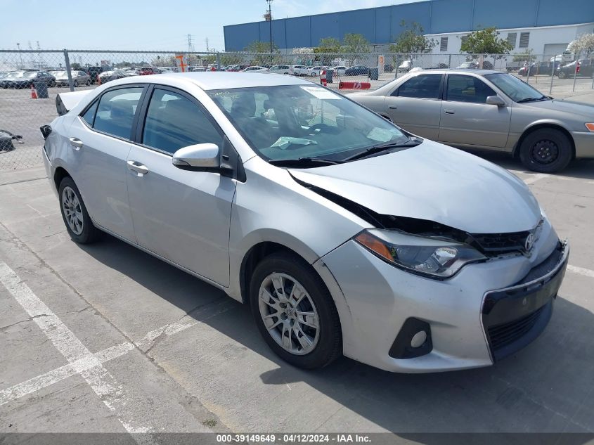 2015 TOYOTA COROLLA S - 5YFBURHE4FP315853