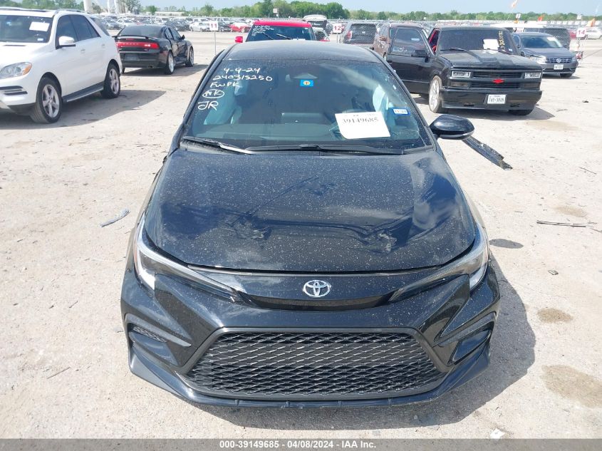 2023 Toyota Corolla Se VIN: 5YFS4MCE9PP140253 Lot: 39149685