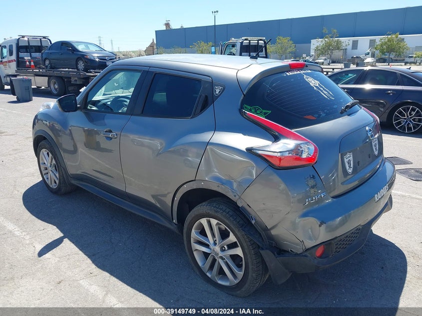 2015 Nissan Juke S VIN: JN8AF5MR1FT510085 Lot: 39149749