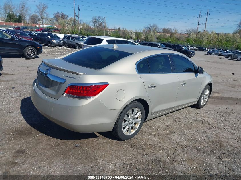 1G4GD5GR8CF230211 | 2012 BUICK LACROSSE