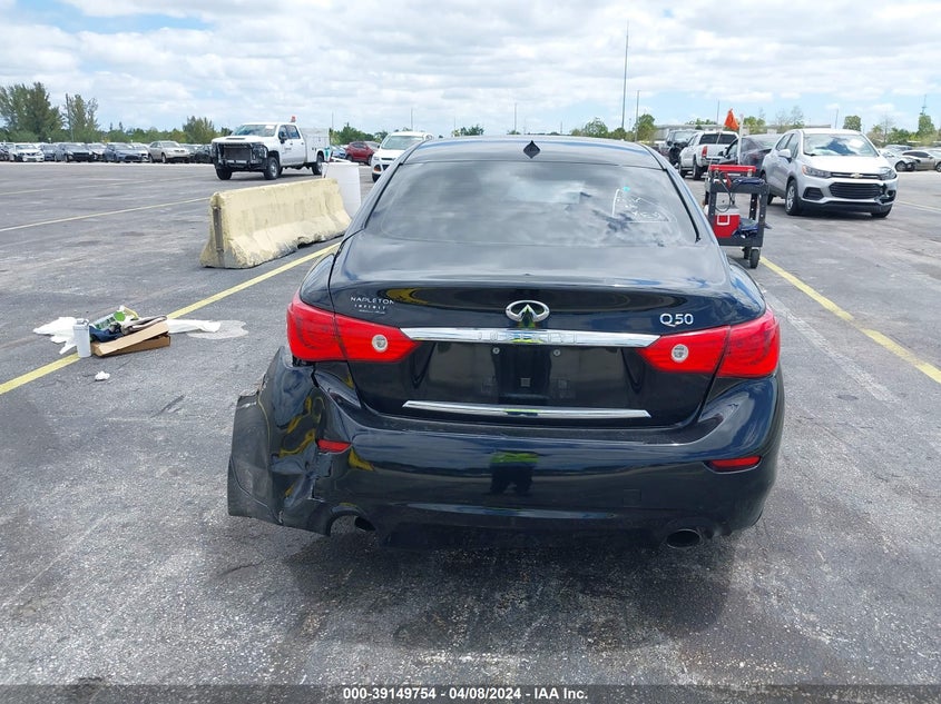 2017 INFINITI Q50 2.0T PREMIUM - JN1CV7AP6HM640689