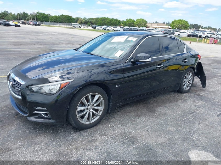 2017 INFINITI Q50 2.0T PREMIUM - JN1CV7AP6HM640689