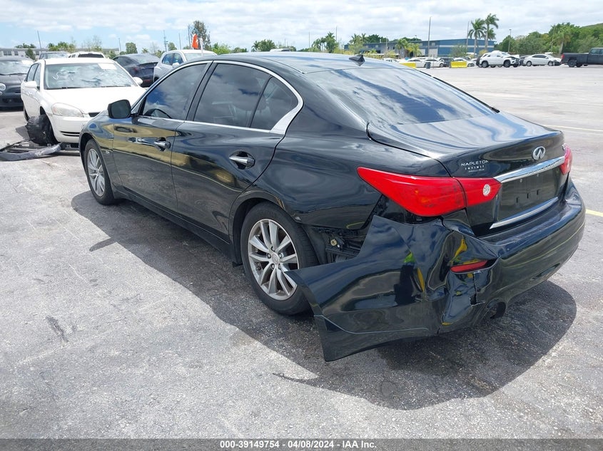 2017 INFINITI Q50 2.0T PREMIUM - JN1CV7AP6HM640689