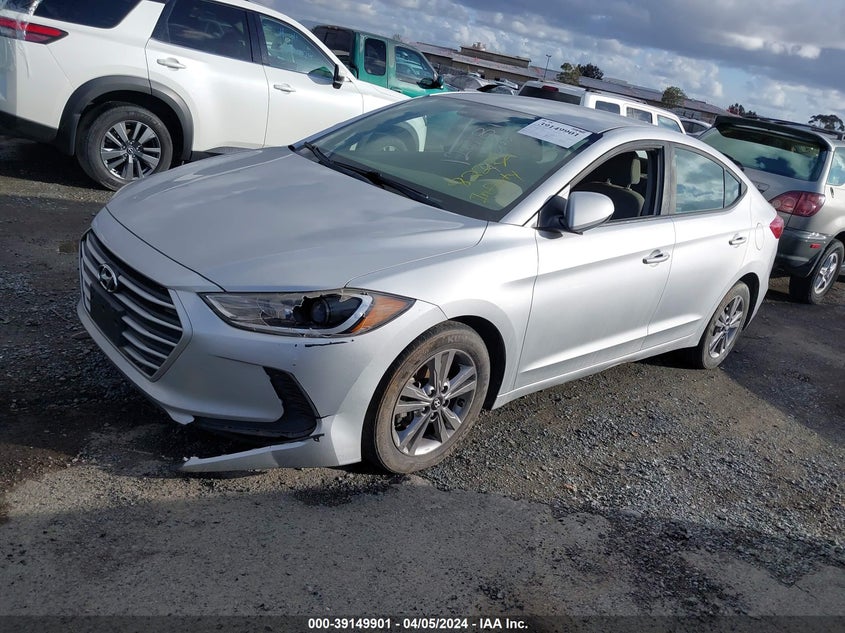 VIN KMHD84LF1JU508226 2018 HYUNDAI ELANTRA SEL