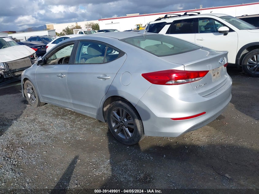 VIN KMHD84LF1JU508226 2018 HYUNDAI ELANTRA SEL