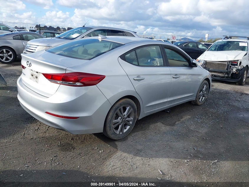 VIN KMHD84LF1JU508226 2018 HYUNDAI ELANTRA SEL