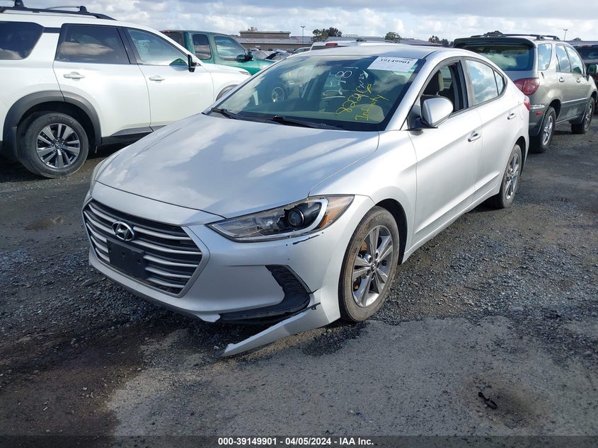 VIN KMHD84LF1JU508226 2018 HYUNDAI ELANTRA SEL