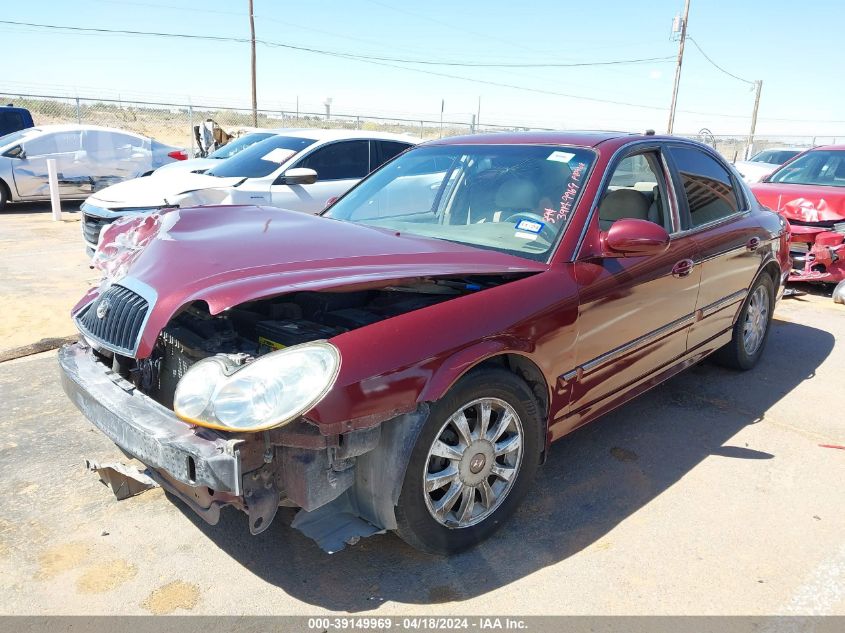 2002 Hyundai Sonata Gls/Lx VIN: KMHWF35H82A530881 Lot: 39149969