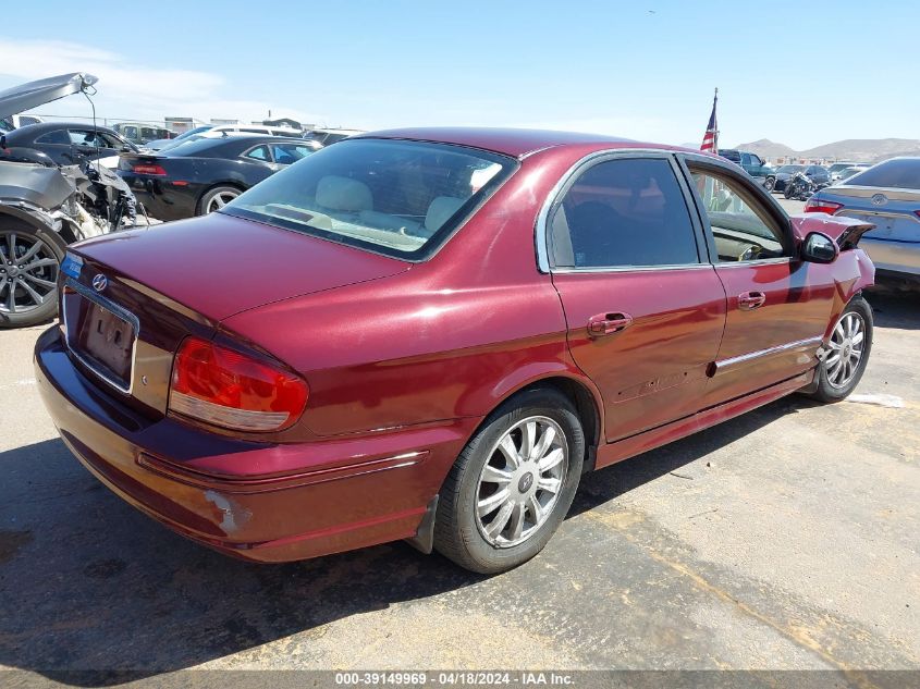 2002 Hyundai Sonata Gls/Lx VIN: KMHWF35H82A530881 Lot: 39149969