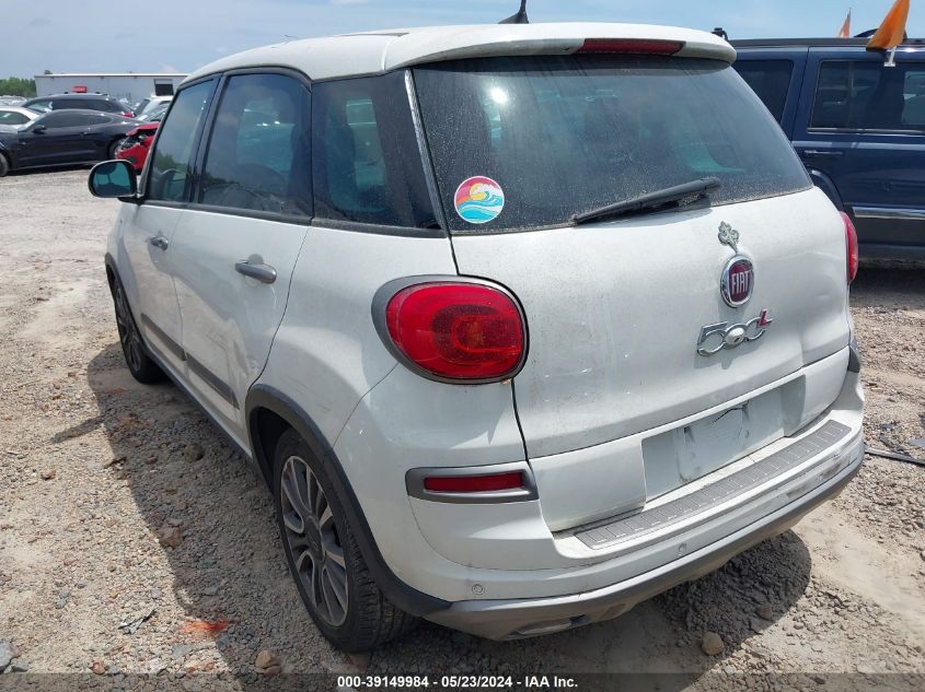 2018 Fiat 500L Trekking VIN: ZFBCFADH1JZ040413 Lot: 39149984