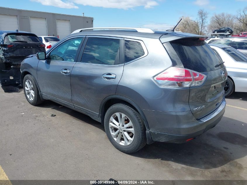 2016 Nissan Rogue Sv VIN: 5N1AT2MM4GC772283 Lot: 39149986