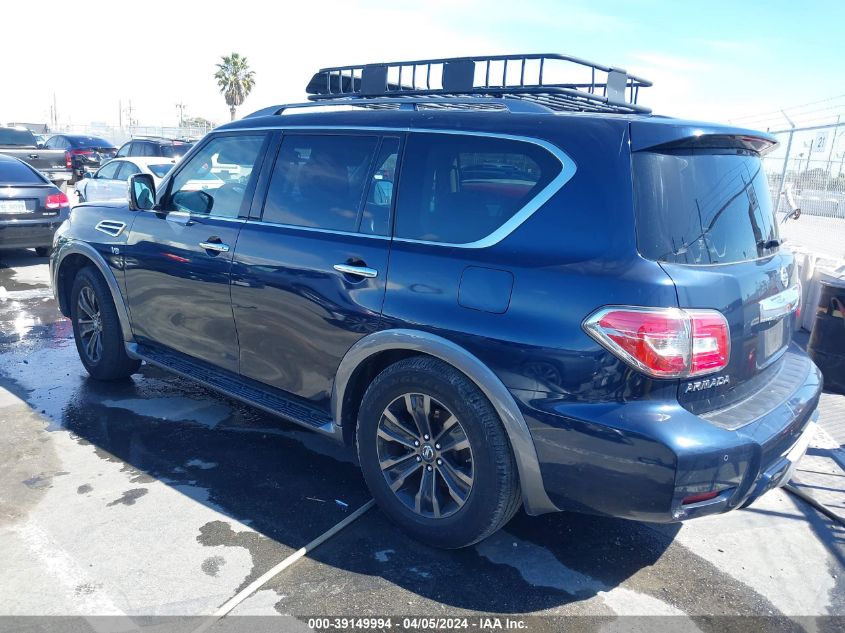 2017 Nissan Armada Platinum VIN: JN8AY2NF0H9303782 Lot: 39149994