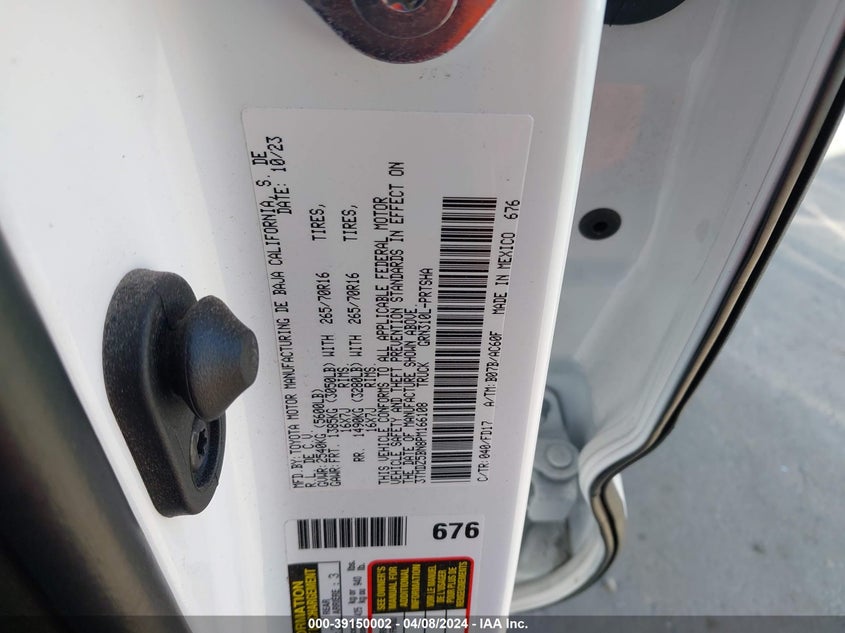 2023 TOYOTA TACOMA TRD OFF ROAD - 3TMDZ5BN8PM166108