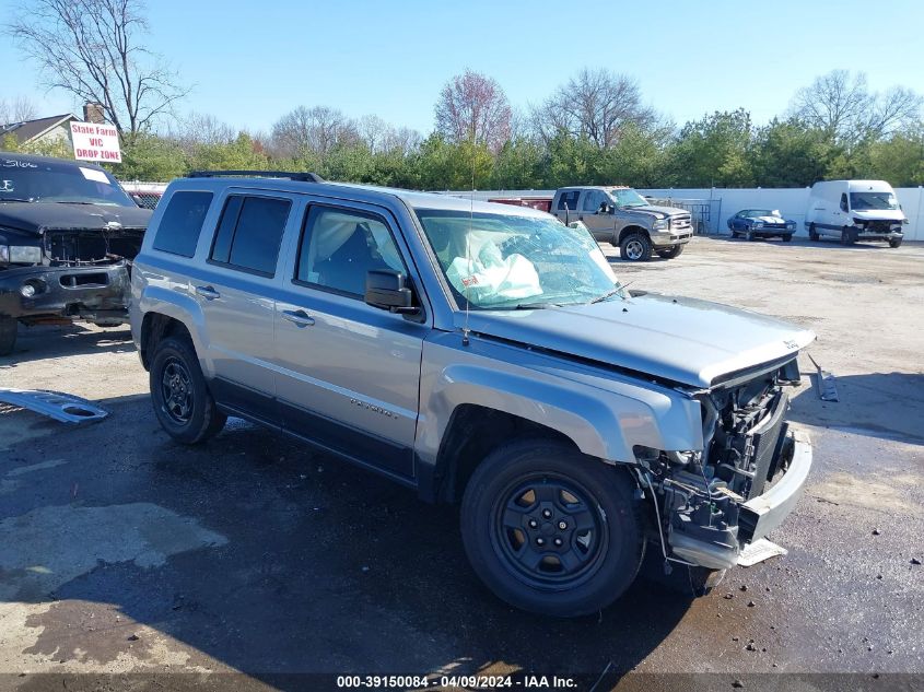 2014 Jeep Patriot Sport VIN: 1C4NJPBBXED859221 Lot: 39150084