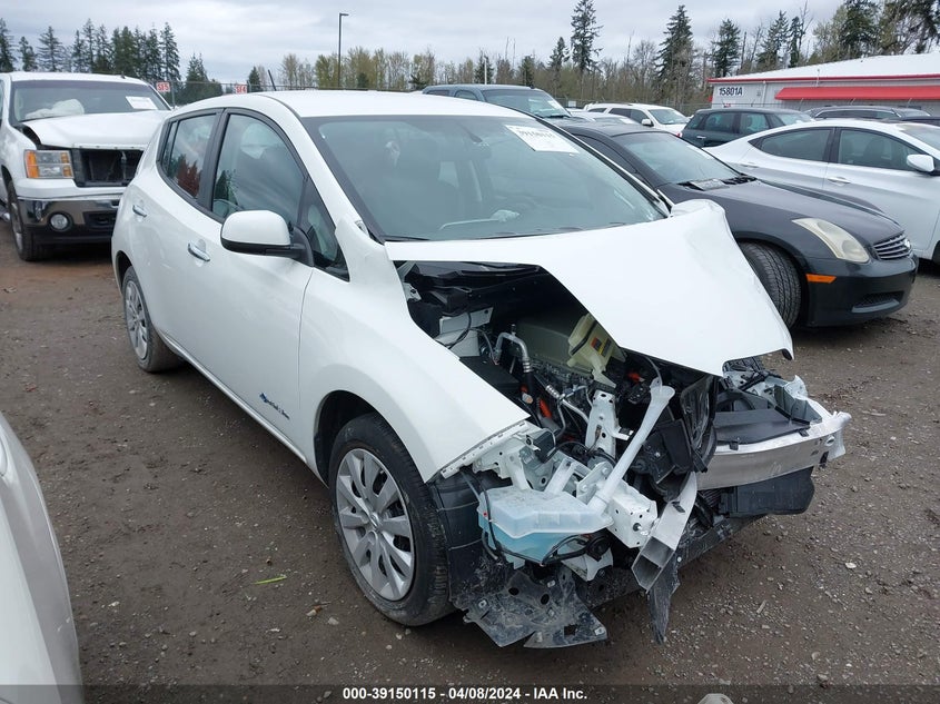2017 Nissan Leaf S VIN: 1N4BZ0CP3HC310862 Lot: 39150115