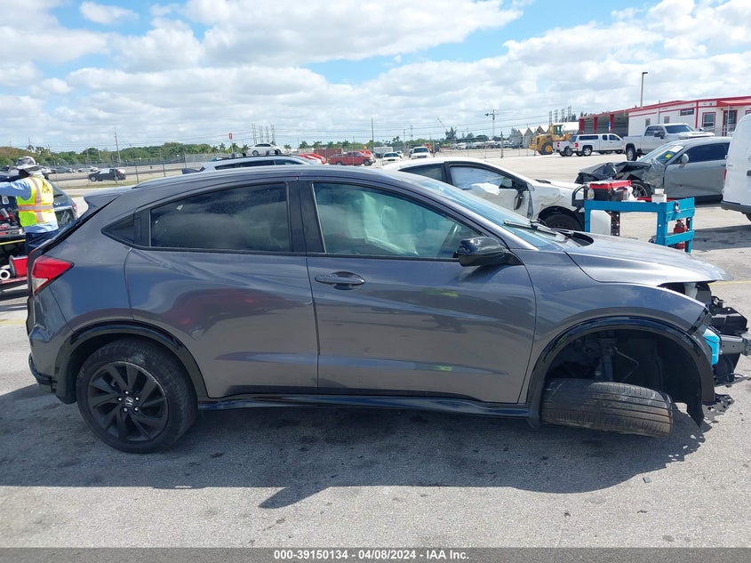 VIN 3CZRU5H14MM715673 2021 HONDA HR-V 2WD SPORT