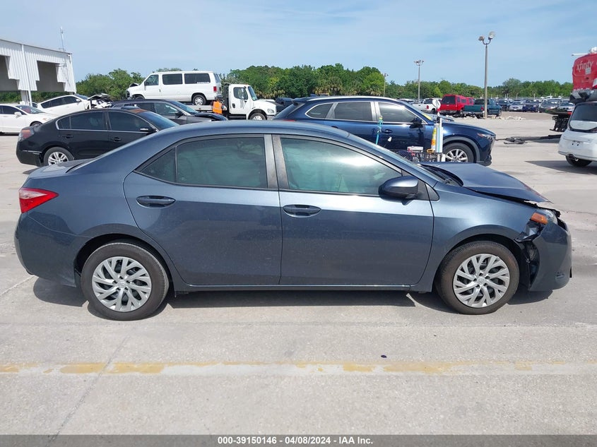 2019 TOYOTA COROLLA LE - 2T1BURHE9KC217928