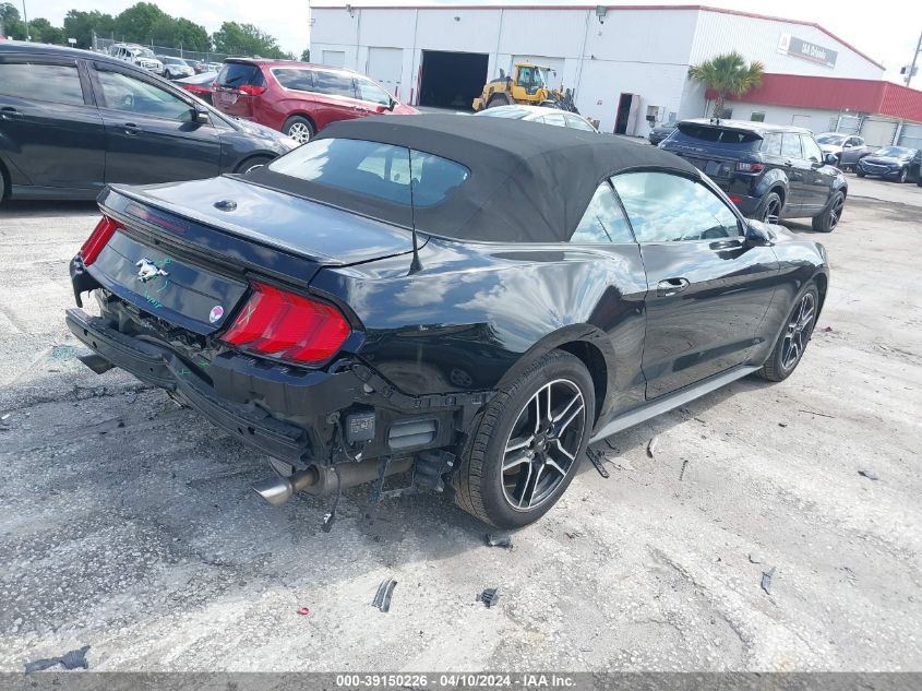 2023 Ford Mustang Ecoboost Premium VIN: 1FATP8UH5P5105594 Lot: 39150226